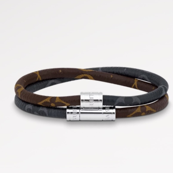 Louis Vuitton Other - 🖤Louis Vuitton Keep It Double Leather Bracelet🖤 NWOT $455-Unisex